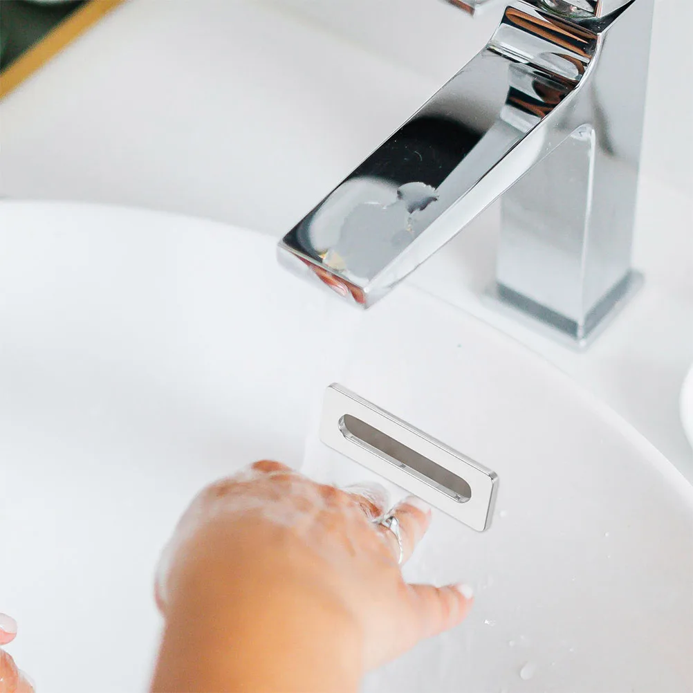 

2pcs Plastic Sink Overflow Covers White Rectangle Trim Rings For Bathroom Kitchen Basin Hole Insert Universal Fit Compatible