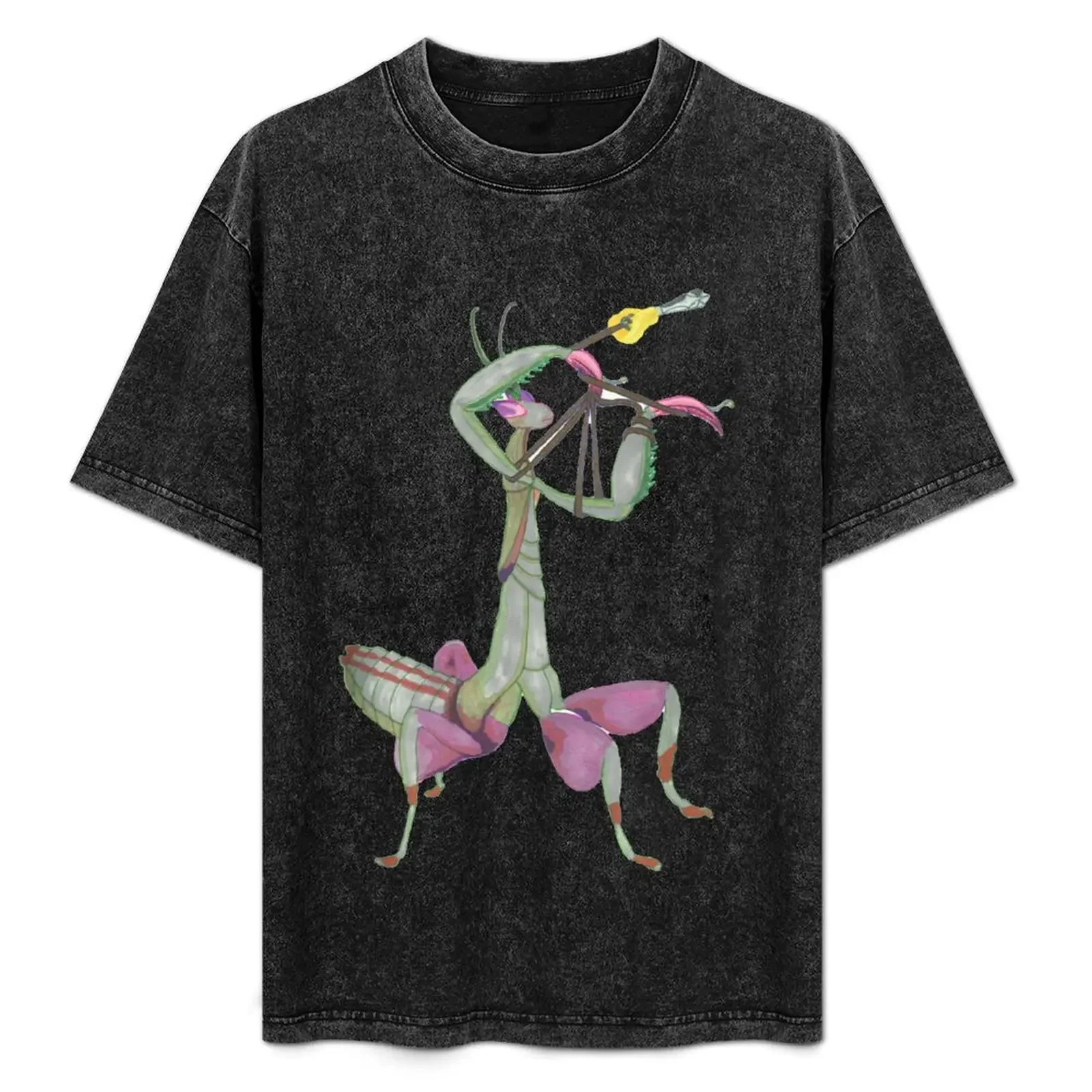 

Ropedart Praying Orchid Mantis T-Shirt sports fans vintage anime shirt street wear mens workout shirts