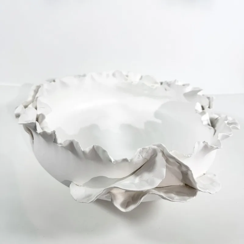 

plate, pinched flower Zen style, living room wine cabinet, creative home decoration, high-end sense, modern high-end