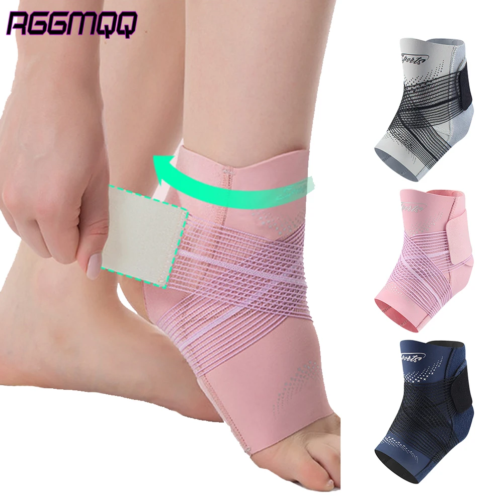 

Adjustable Ankle Brace Compression Support Strap - Plantar Fasciitis,Ankle Sleeve for Sprained,Sports Stabilizer for Men Women (