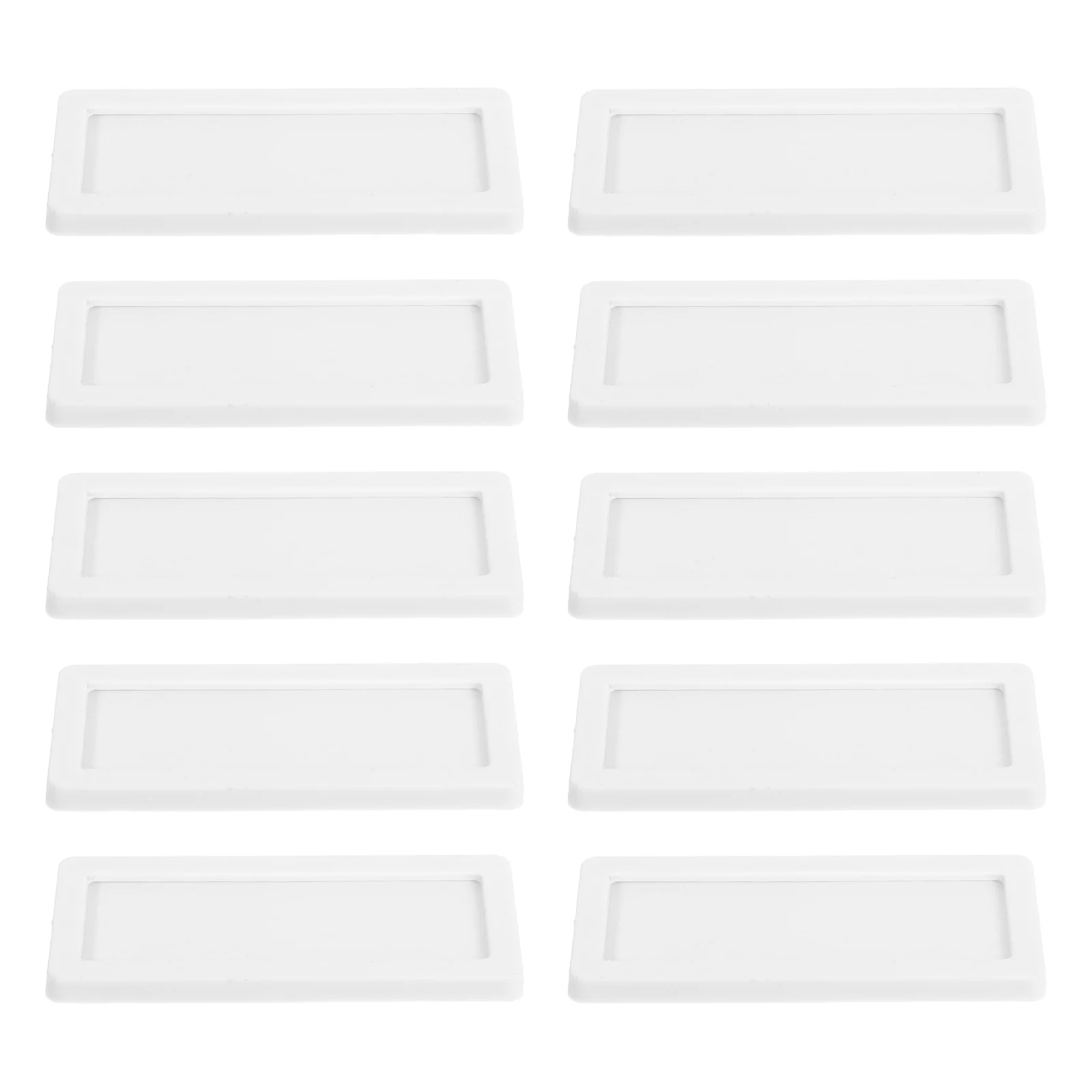 

Binder Labels Office File Tag Folder Business Card Protectors White Rubber Magnet Blank Cards Insert Holders
