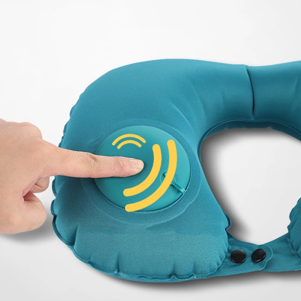 

Automatic Inflatable Neck Travel Portable U Shaped Sleeping Head Support Lightweight Comfortable