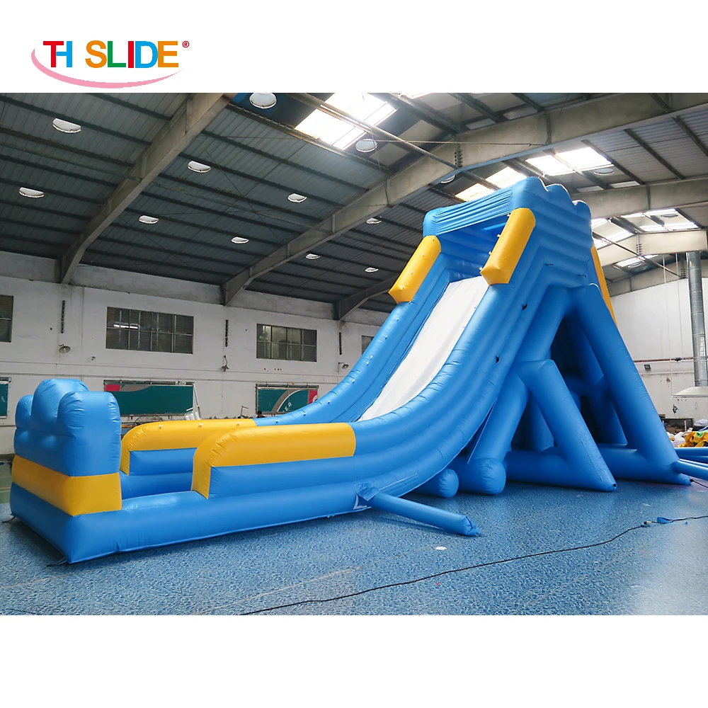 free ship to sea port,15x8x7mH giant inflatable beach pool slide,commercial inflatable water slide bouncy slide  for adults