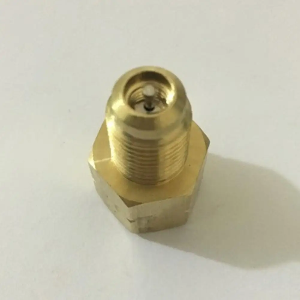 Vacuum Pump Adapter Thread Adapter Universal R32 R454b Refrigerant Brass Adapter for Easy Installation of Gauge Hose Connector