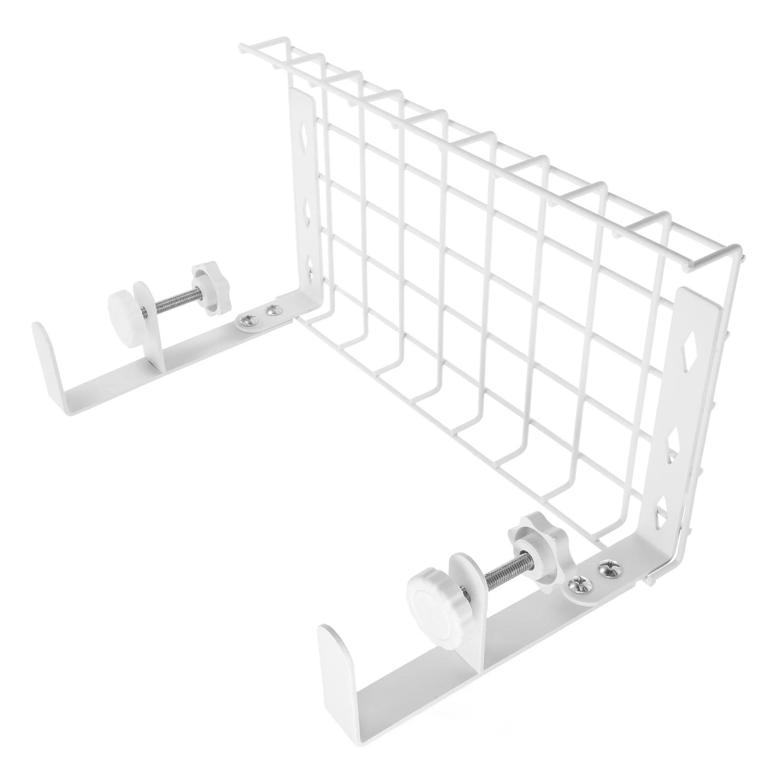 

Cable Management Wire ganizer under Desk Storage Tray Computer Accessories Shelf Gaming Desk Basket Multifunctional Large