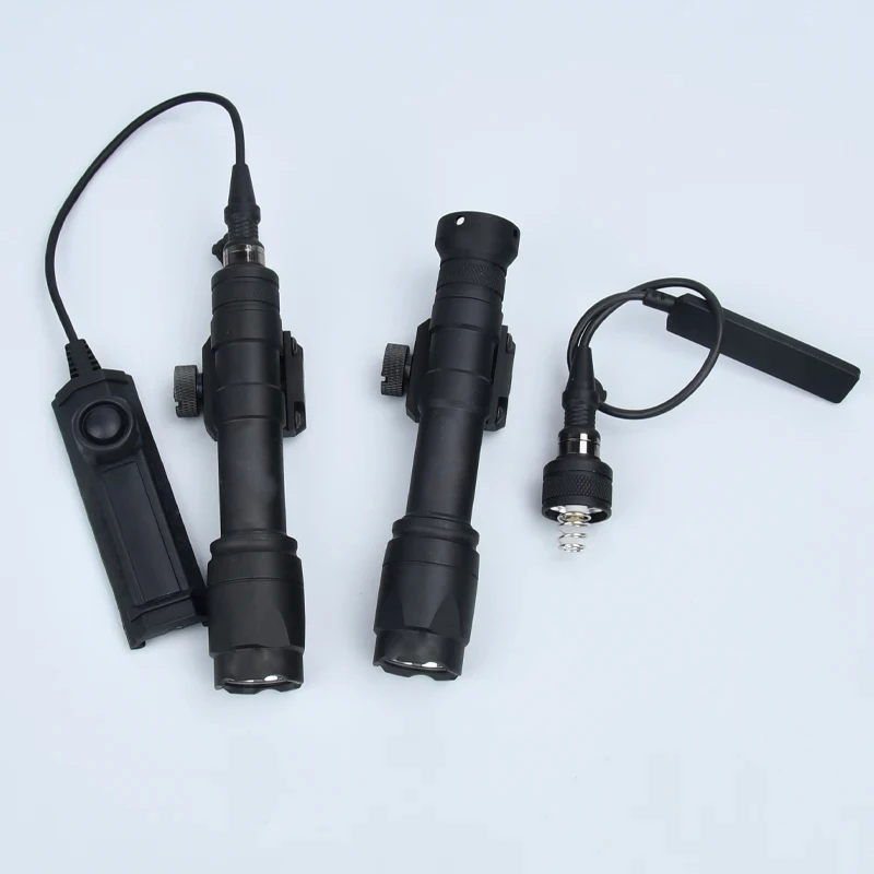 Suref Tactical M600 M600C Hunting Weapon Flashlight Dual Function Tactical Rifle Airsoft Accessories Weapon Scout Light LED