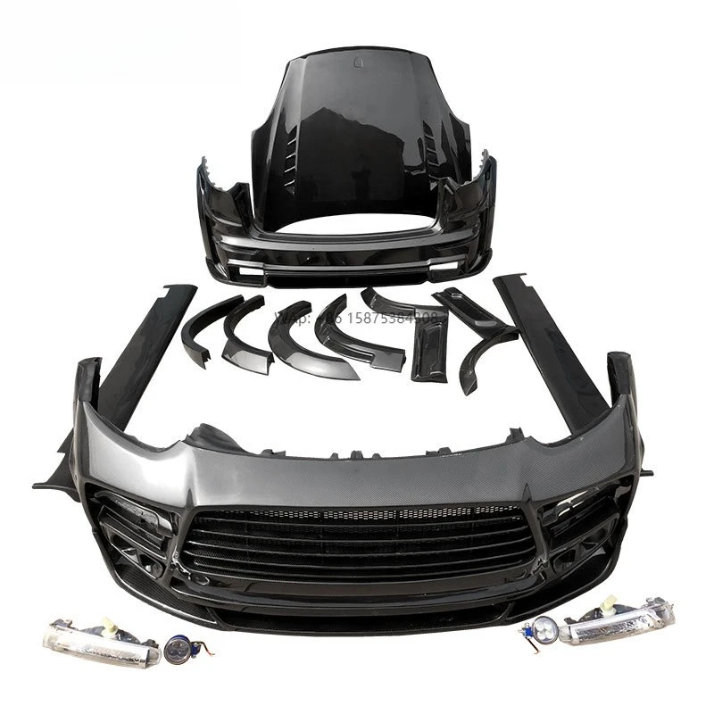 Carfly Bodykit For 2015-2017 2015-2017 Mansroy Style Body Kit With Hood Cf Carb…
