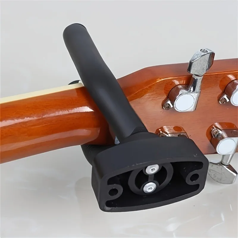 Adjustable wall-mounted guitar stand, easy to install, suitable for guitars, ukuleles, violins - musical instrument display hook
