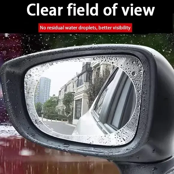 Car rearview mirror high-definition waterproof and anti fog film reflective mirror reverse mirror waterproof film Accessories