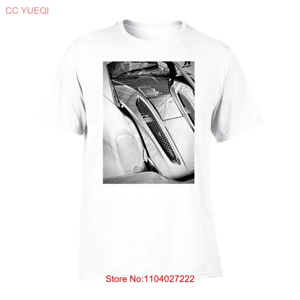 Maclaren Supercar T Shirt Performance Crewneck Sizes S to 2XL long or short sleeves