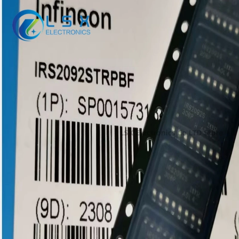 

5PCS IRS2092S IRS2092STRPBF SOP16 IR SMT SOP16 Audio Driver Chip OEM Original Packaging Imported