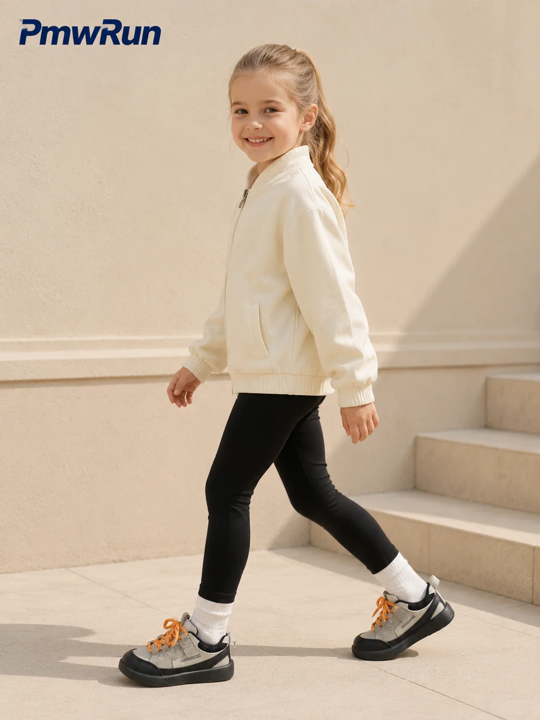 PU-Leder-Sportschuhe für Kinder, trendige, modische Turnschuhe für Jungen und Mädchen, rutschfest, wasserdicht – Detail 2