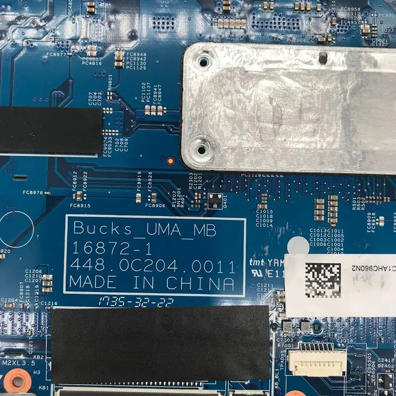 923690 -001 923690 -501 923690 -601 Moederbord Voor HP X360 Laptop Moederbord 16872-1 448.0C204.0011 W/SR342 I5-7200U CPU 100% Getest