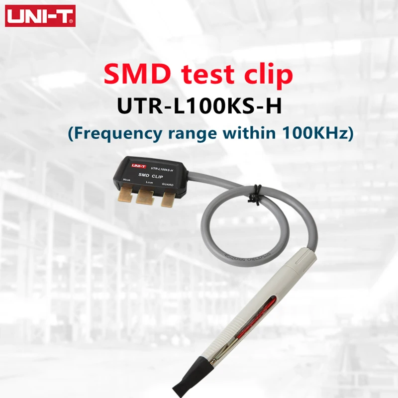 UNI-T UT622 UT611 Series Test Clips Kelvin Test Clips SMD Test Clips 100KHZ LCR Capacitance Meter Multimeter Resistance Pliers