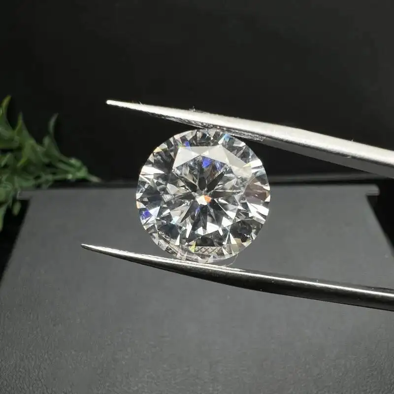 [brand New EU Quality] Full Size Loose Stone D Color 3EX Hand Cutting 0.7-14mm Certified Moissanite Diamond