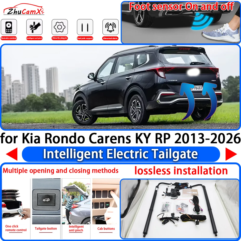 

ZhuCamX for Kia Rondo Carens KY RP 2013-2026 OEM Power Liftgate Trunk Electric Suction Tailgate Intelligent Tail Gate Lift Strut
