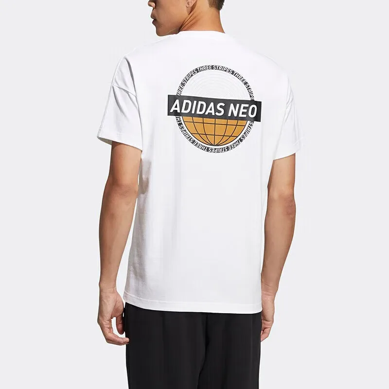 

Adidas Neo Basketball Graphic Tee, Stylish & Breathable For Sports Activities and Leisure Time
