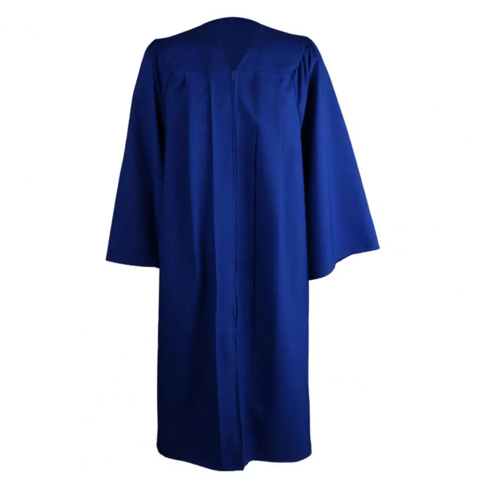 Vestido de graduação unissex para homens e mulheres, boné de solteiro, vestido acadêmico universitário, vestido de graduação e chapéu, 2022, 1 set