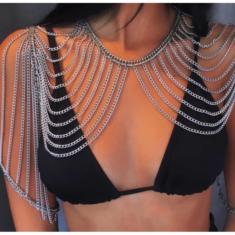 

Body Jewelry Chest Chain Shoulder chain Sexy Bikini Bra Skirt chain Chain Nightclub Party Dance