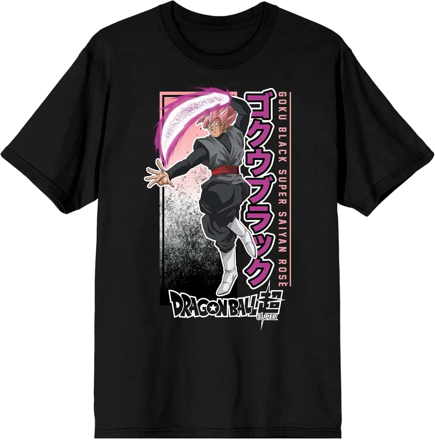 Dragon Ball Super Villain Zamasu Inside Goku's Body Men's Black Graphic Tee S-6XL