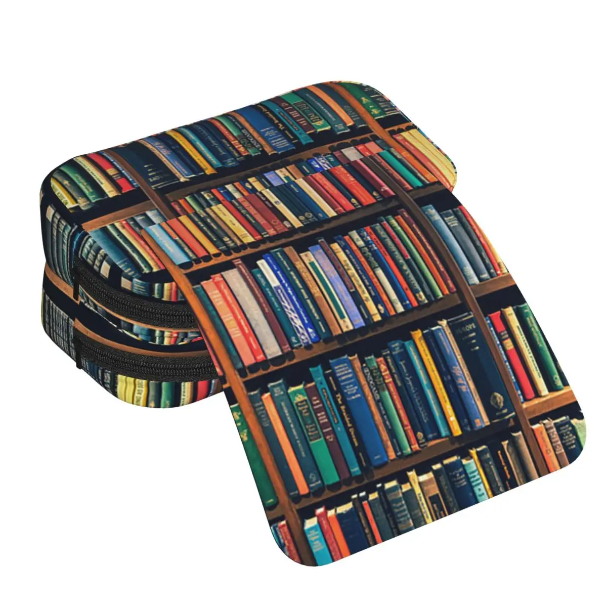 Education Library Book Pencil Case for Studen School Pen Box Pencil Bag Stationery Supplies Pen Holder Bag