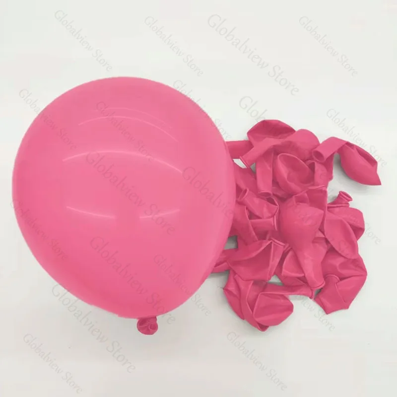 20 Stück 12/10/5 Zoll rote Latexballons Hochzeit Party Pink Rote Ballons für Geburtstag Babyparty Neujahr Weihnachten Helium Luftglobos – Detail 4