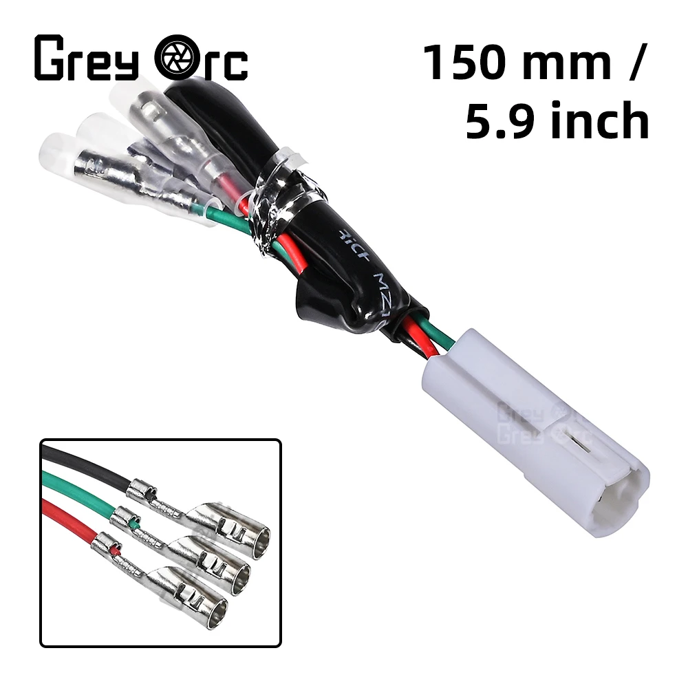 Turn Signal Cables Wire Adapter Connector Harness Plug Fit for Yamaha MT07 MT09 Tracer 900 Tenere XSR 700 YZF R1 R6 R25 FZ6 FZ8