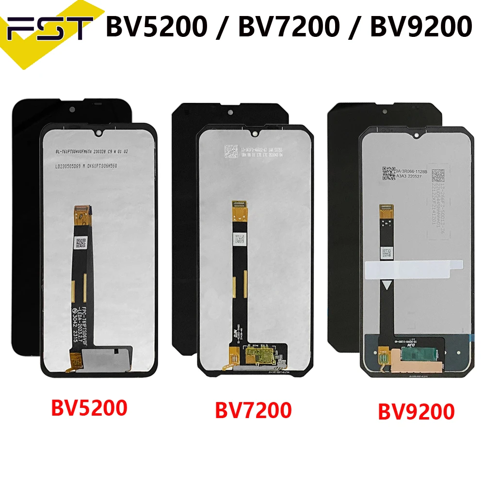 Oryginał dla BLACKVIEW BV5200 BV5300 BV6200 Pro wyświetlacz LCD + ekran dotykowy Digitizer dla Blackview BV7200 BV9200 naprawa wyświetlacza
