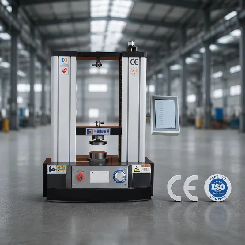 Spring Load Testing Machine Automatic Digital Display CE Certified Tension & Compression Test JIS B7738