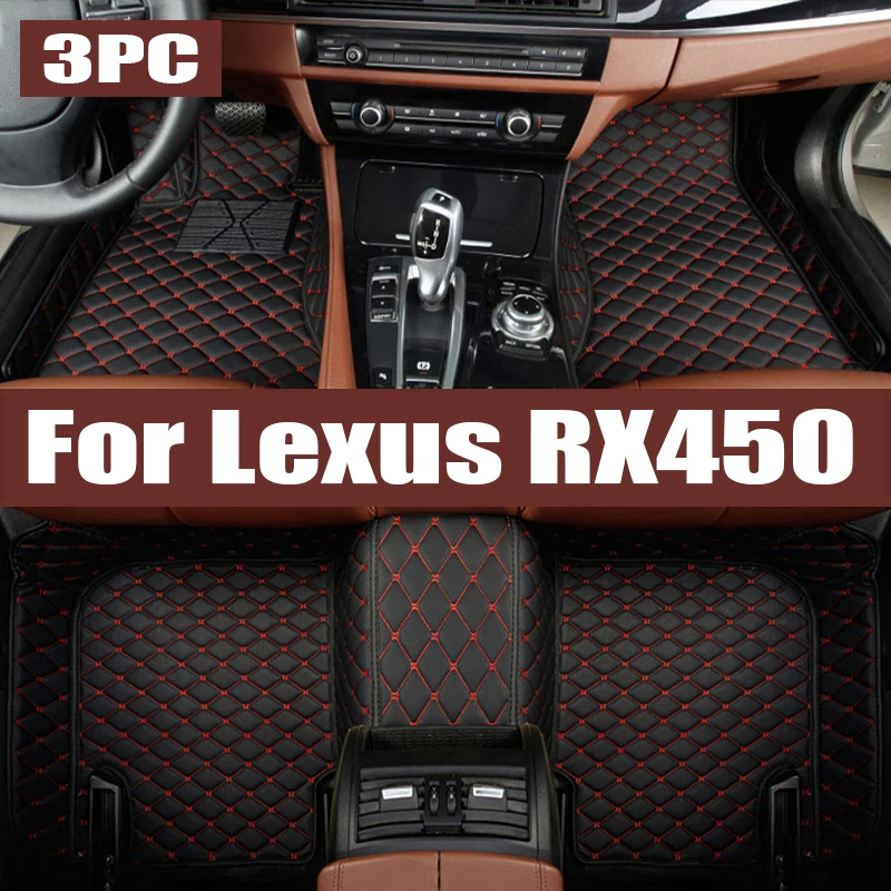 

Custom TPE Car Floor Mats For Lexus RX450 2008-2012 2016-2022 trunk mat Interior Carpets Car Mats