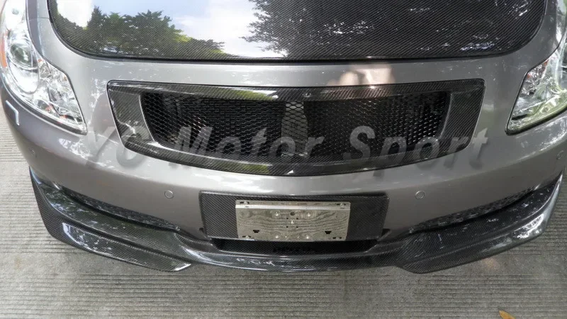

Car Accessories Carbon Fiber JP Style Front Lip Fit For 2007-2010 V36 G35 G37 4D Sedan Front Lip Splitter