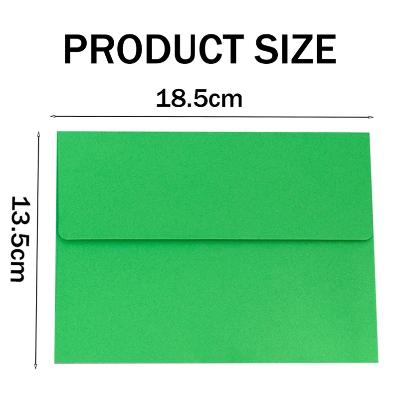 80Pcs Printable Envelopes For 5.3 X 7.3Inch Cards In Pool, For Invitations, With Peel And Press Seal