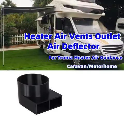 RV Heater Air Vents Outlet Air Deflector Caravan Motorhome Air Conditioning Accessories For Truma Heater Air Guidance