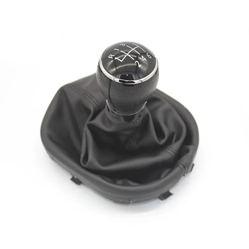 5/6 Speed Gaiter Boot Cover Gear Shift Knob for VW Touran Caddy MK2 2003 2004 2005 2006 2007 2008 2009 2011 2012 2013 2014 2015