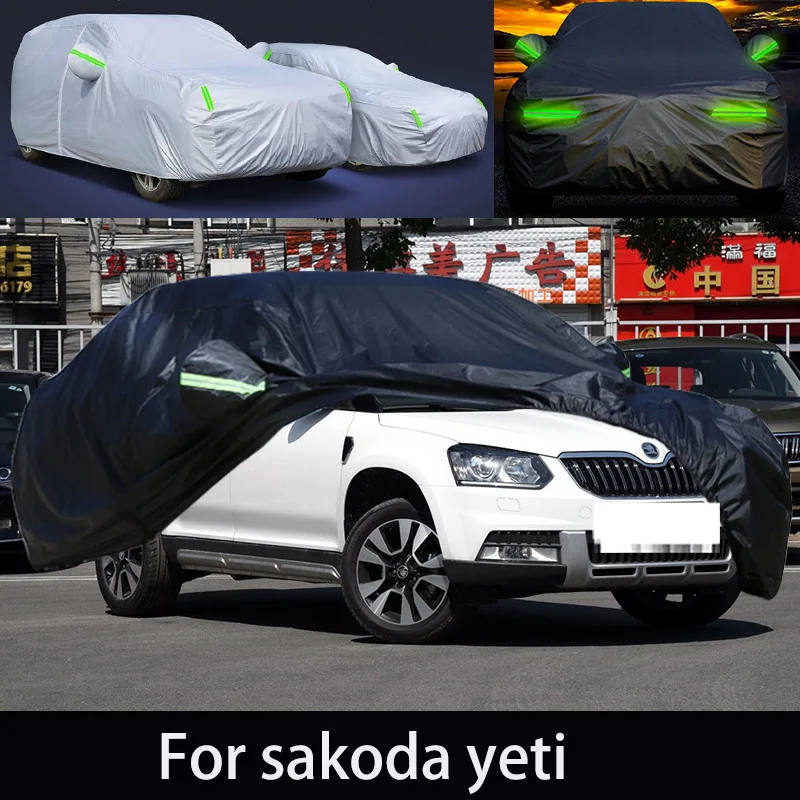 For sakoda yeti auto anti snow, anti freezing, anti dust, anti peeling paint, and anti rainwater.car cover protection