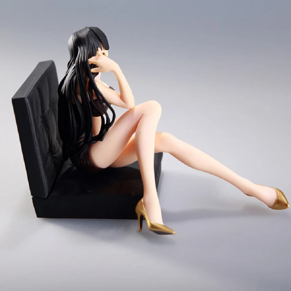 Anime uma peça moda anime figura imperatriz boa·hancock luffy figura de ação pvc modelo interior do carro painel ornamentos brinquedo presente