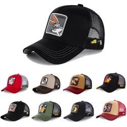 Berretto da Baseball in cotone Snapback del fumetto di Anime di marca di alta qualità uomo donna Hip Hop papà cappello a rete cappello da camionista Dropshipping