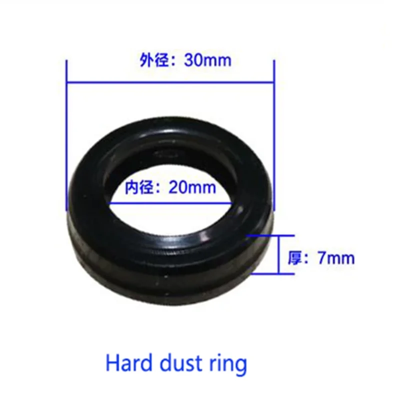 2pc Tire Changer Machine 186 Cylinder Ring Rubber Dust Seal Hard Gasket 30*20*7mm