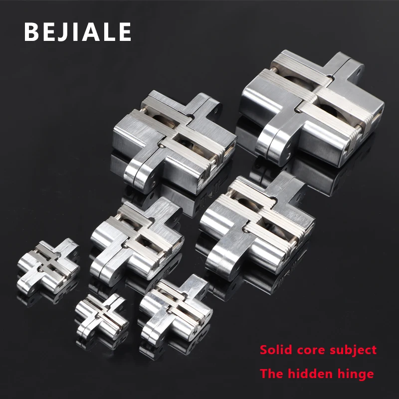 304 Stainless Steel Invisible Hinge Cross Hidden Folding Door Hidden Door Hidden Wood Door Hinge Hidden Page Furniture Hardware