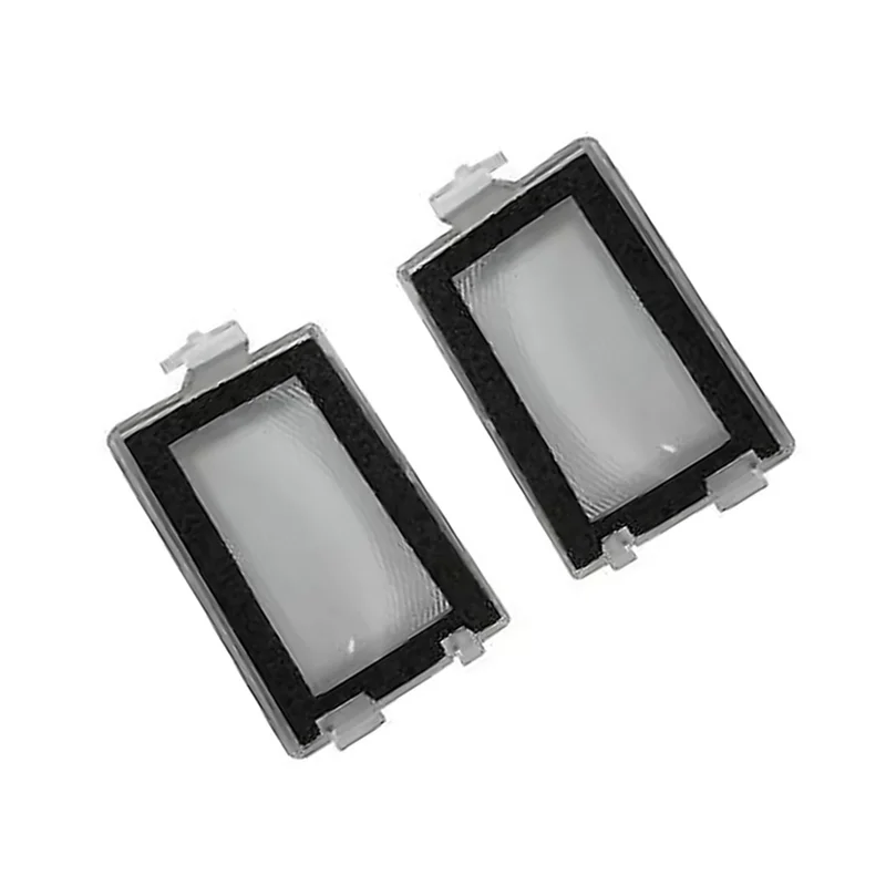 1 Pair Rear License Plate Light Lens For Jeep For Grand For Cherokee 2005-2024 68020954AB68020955AB