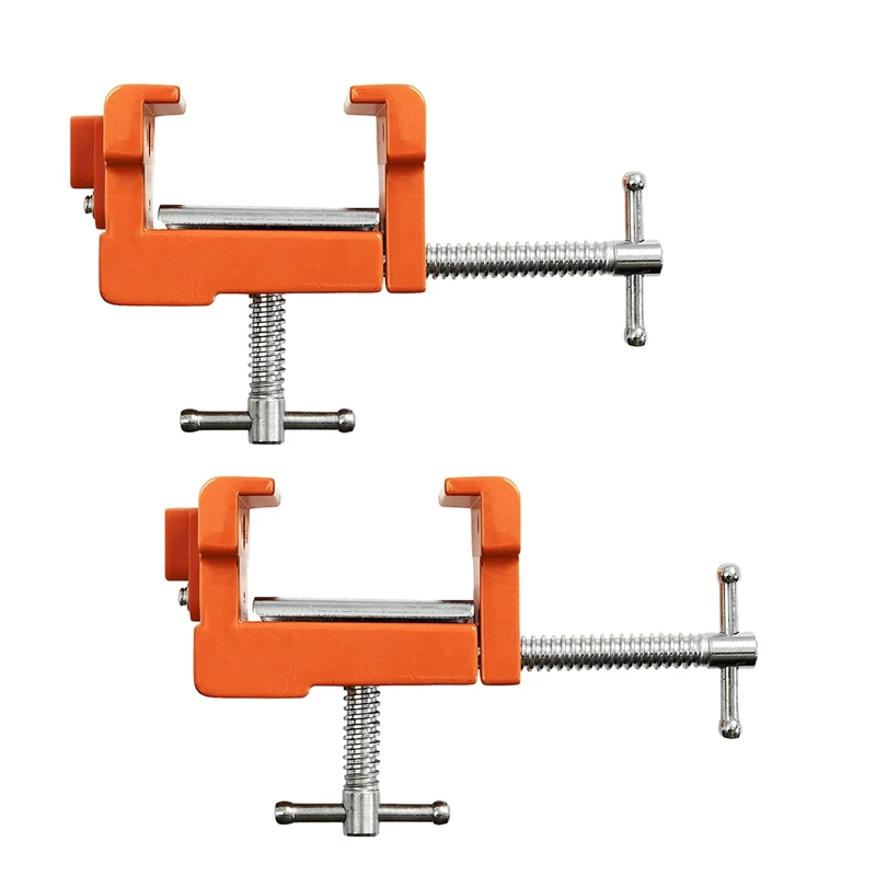 Cabinet Clamps, Cabinetry Clamps Cabinet Face Frame Clamps Cabinet Installation Clamps Cabinet Tools 2 Pack, Orange