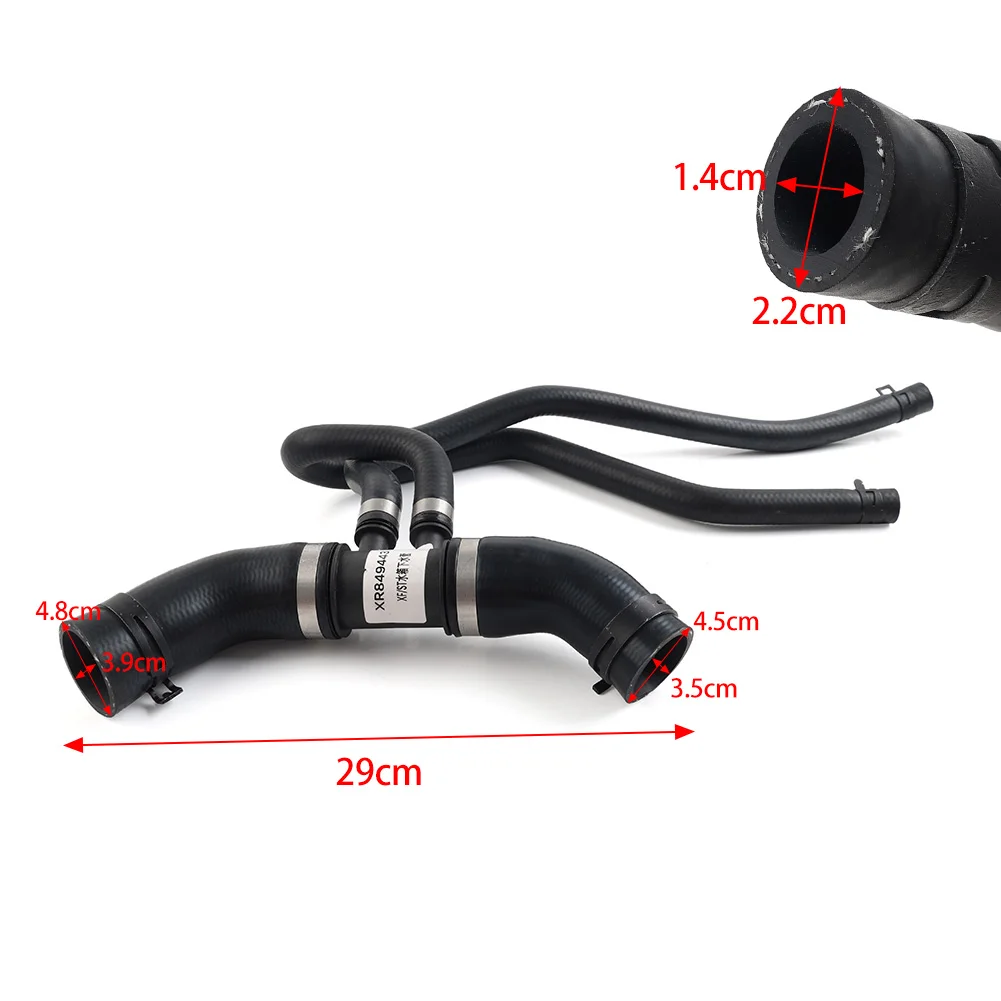 Car Thermostat Water Cooling Pipe Lower Radiator Coolant Hose XR849443 XR844407 For Jaguar S-type XF