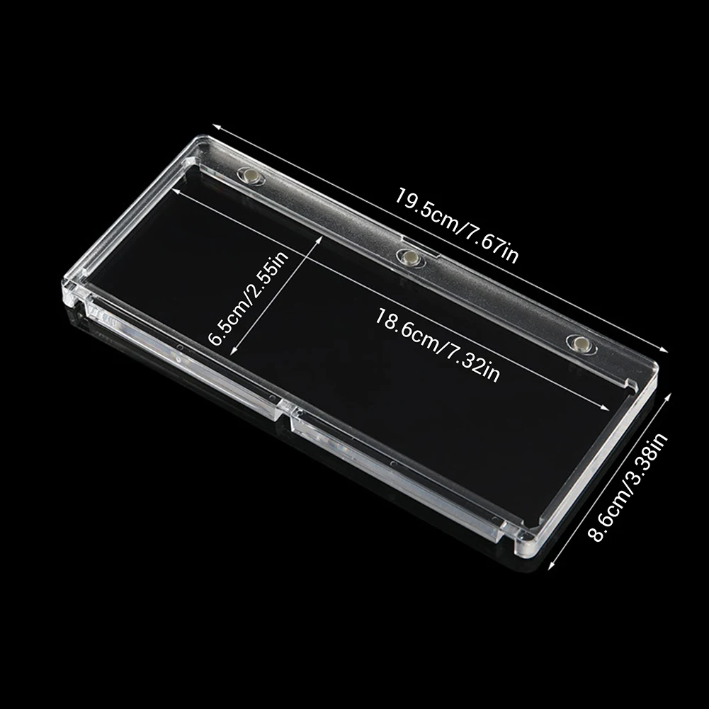 5 قطعة 187 مللي متر كتيب أفقي حامل البطاقة المغناطيسية 175 PT ، حامل عرض دفتر التشغيل ، حامل بطاقات 2 #2