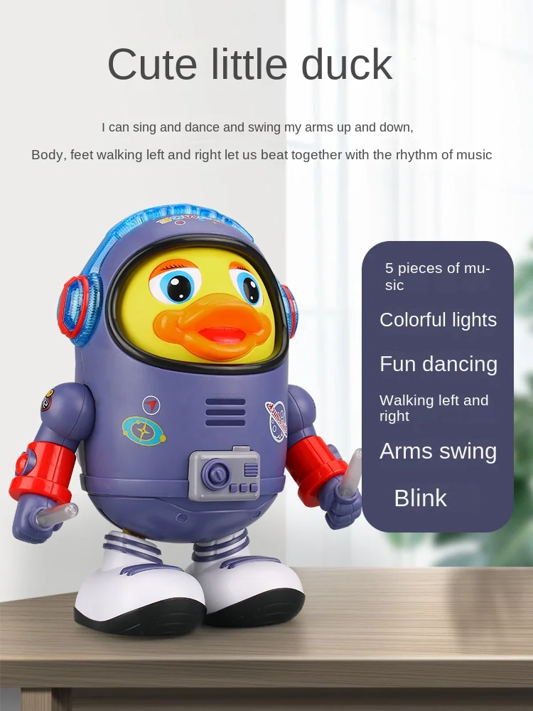 Space Duck Speelgoed Dat Kan Zingen En Dansen Schommel Elektrische Robot Jongens En Meisjes Kinderen