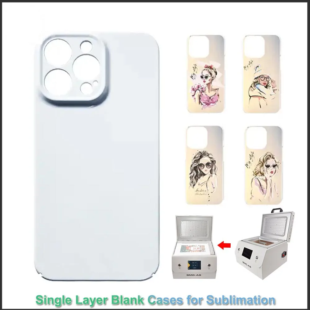 10pcs Sublimation Blank Cases for iPhone 16 15 14 13 12 XR SE 2020 Thermal Transfer DIY Print Shockproof Mobile Back Covers