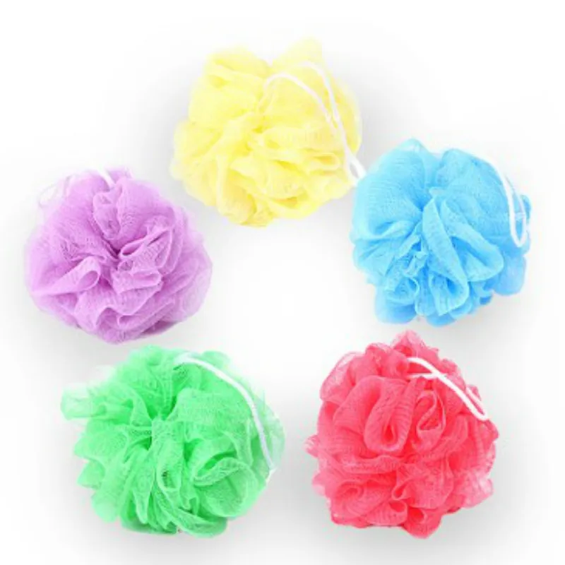 10g Small Color Bath Rubbing Flower Bath Ball Rubbing Flower Bath Ball Soft Silky Foam Rich and Delicate Texture Unisex