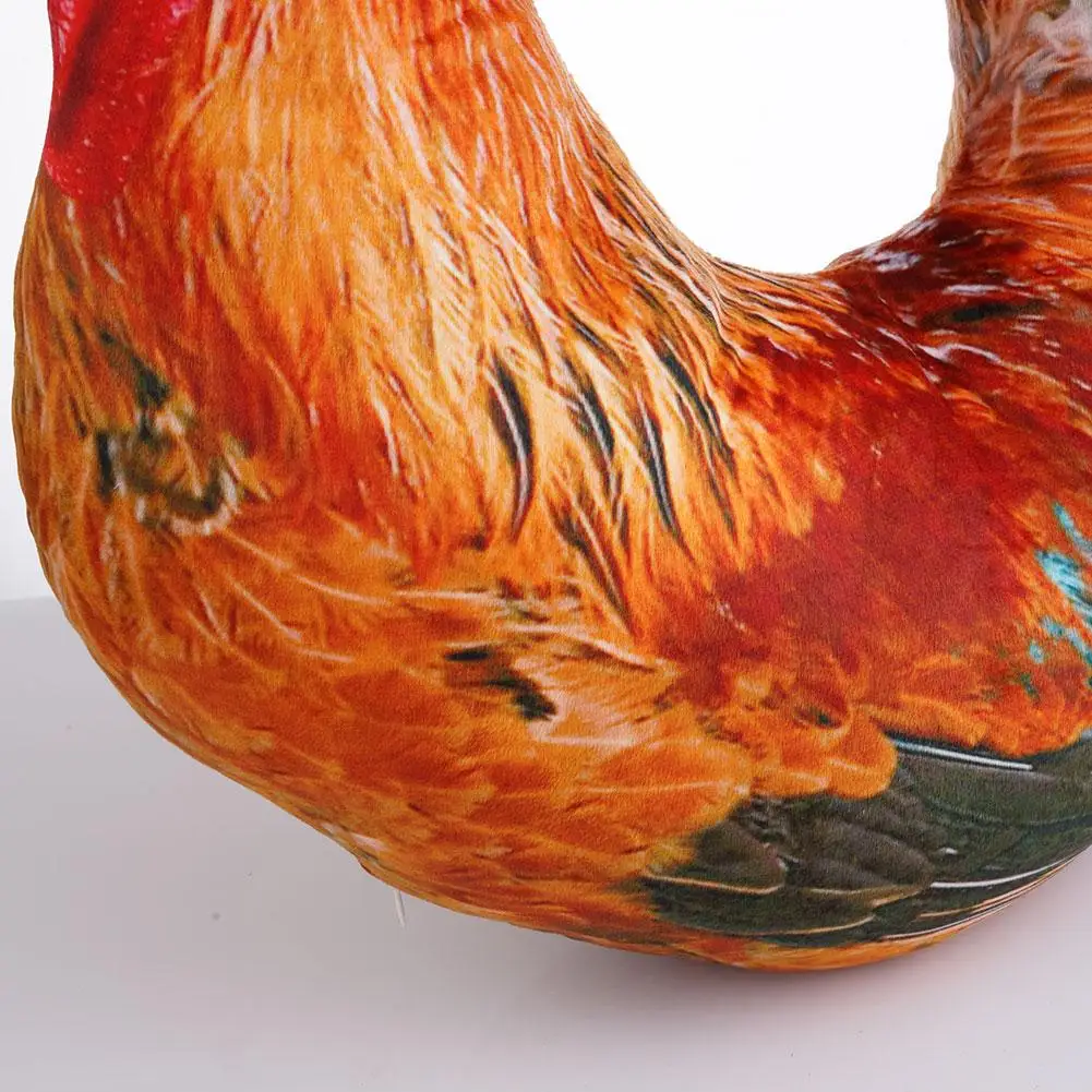 

Simulation 3D Bird Plush Toy Stuffed Goose Chicken Rooster Hen Duck Pigeon Dove Parrot Pheasant Mandarin Duck Pillow Cushion