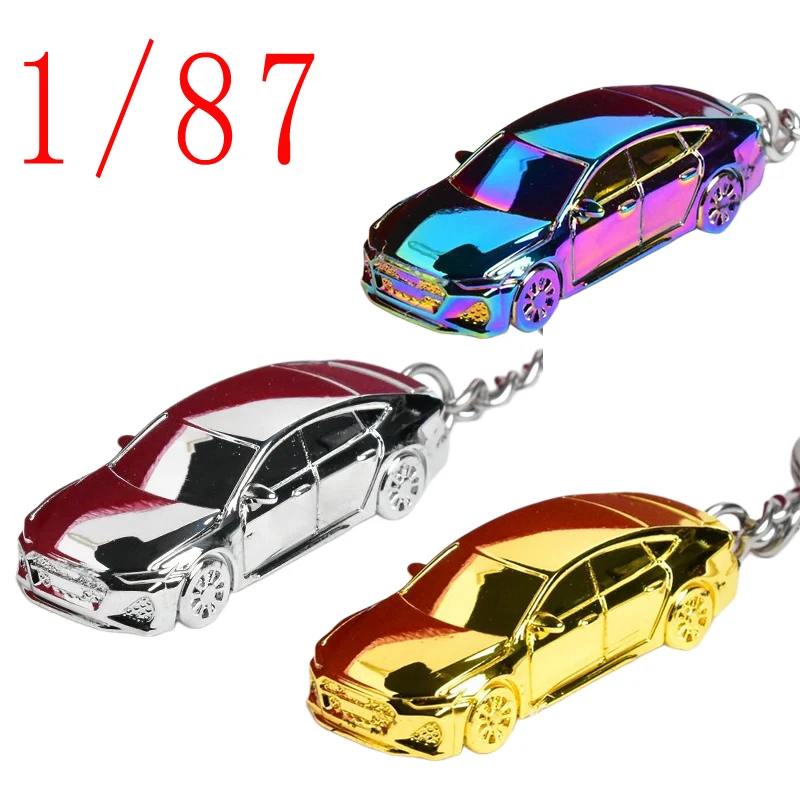 

Модель автомобиля CHIMEI Audi RS7 в масштабе 1:87, цельная, из гальванизированного сплава, брелок-украшение, коллекционный подарок для фанатов и для повседневного декора