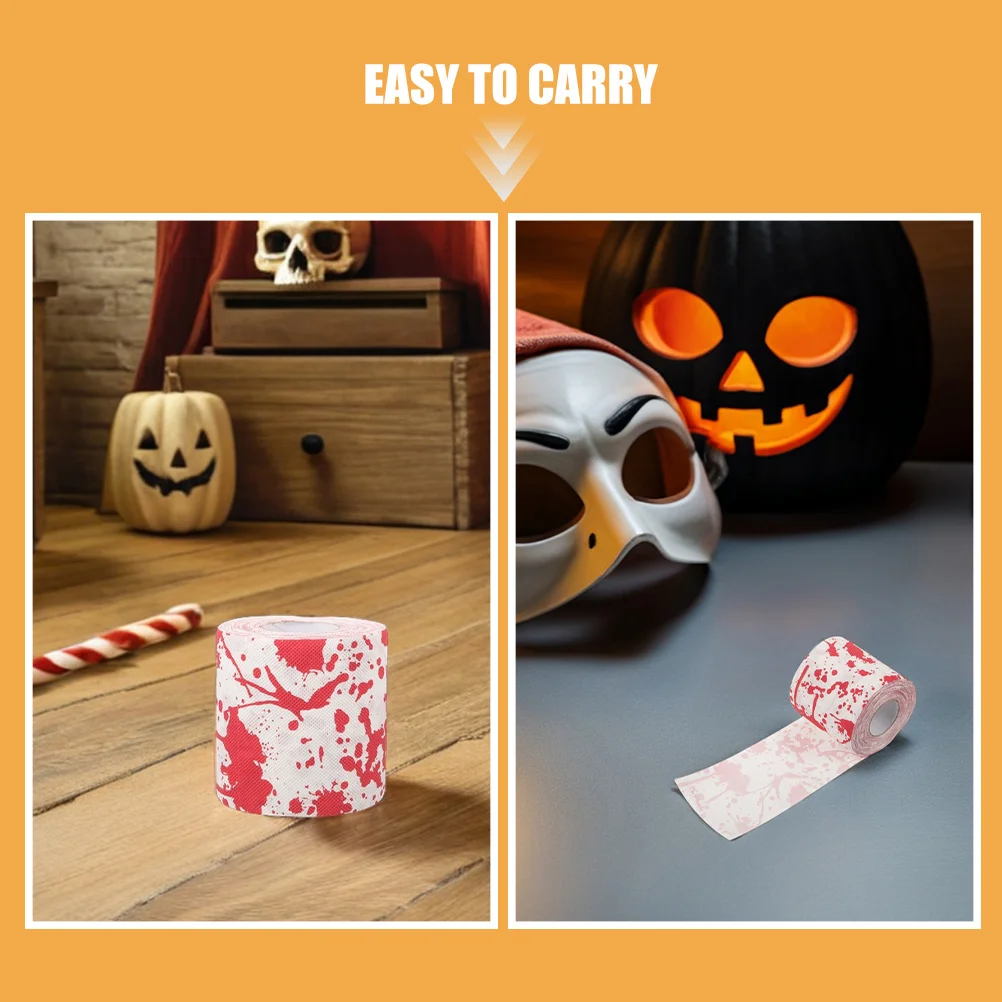 4-rollen toiletpapier bedrukt grappige gastenhanddoekhouder boerderij badkameraccessoires