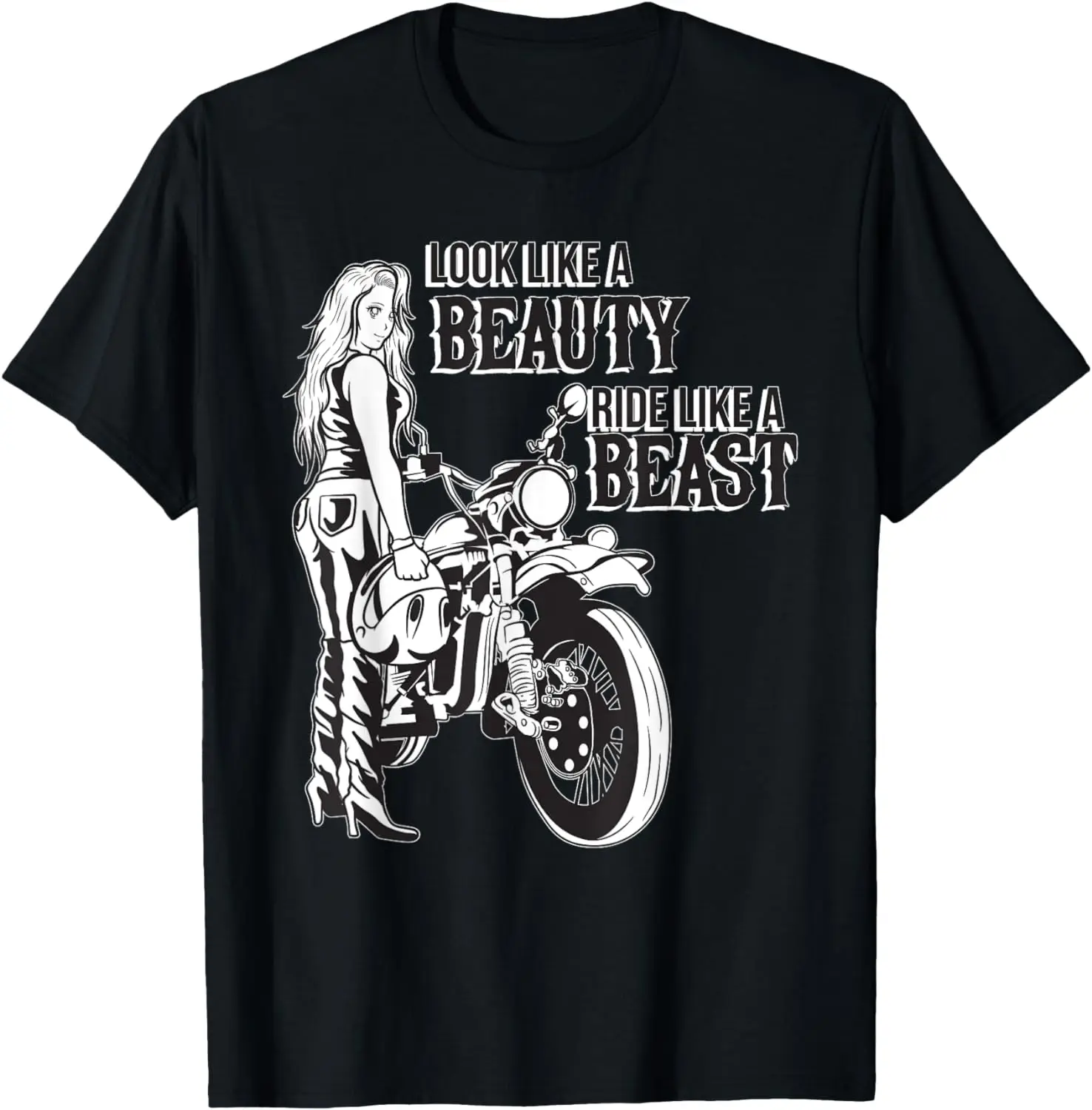 

for a Biker Chick T-Shirt